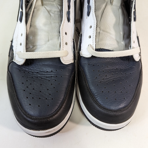 Jordan Legacy 312 Midnight Navy Mens Sz 12 Modified Basketball Shoes No Strap - Picture 3 of 16